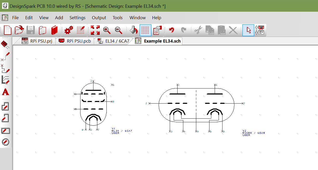 Example EL34 Schematic